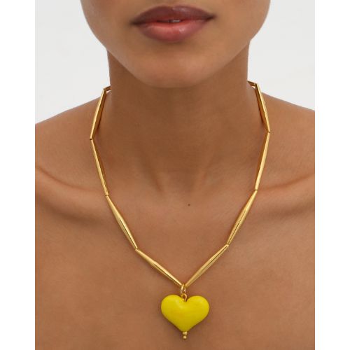 Cuore Necklace - Lemon