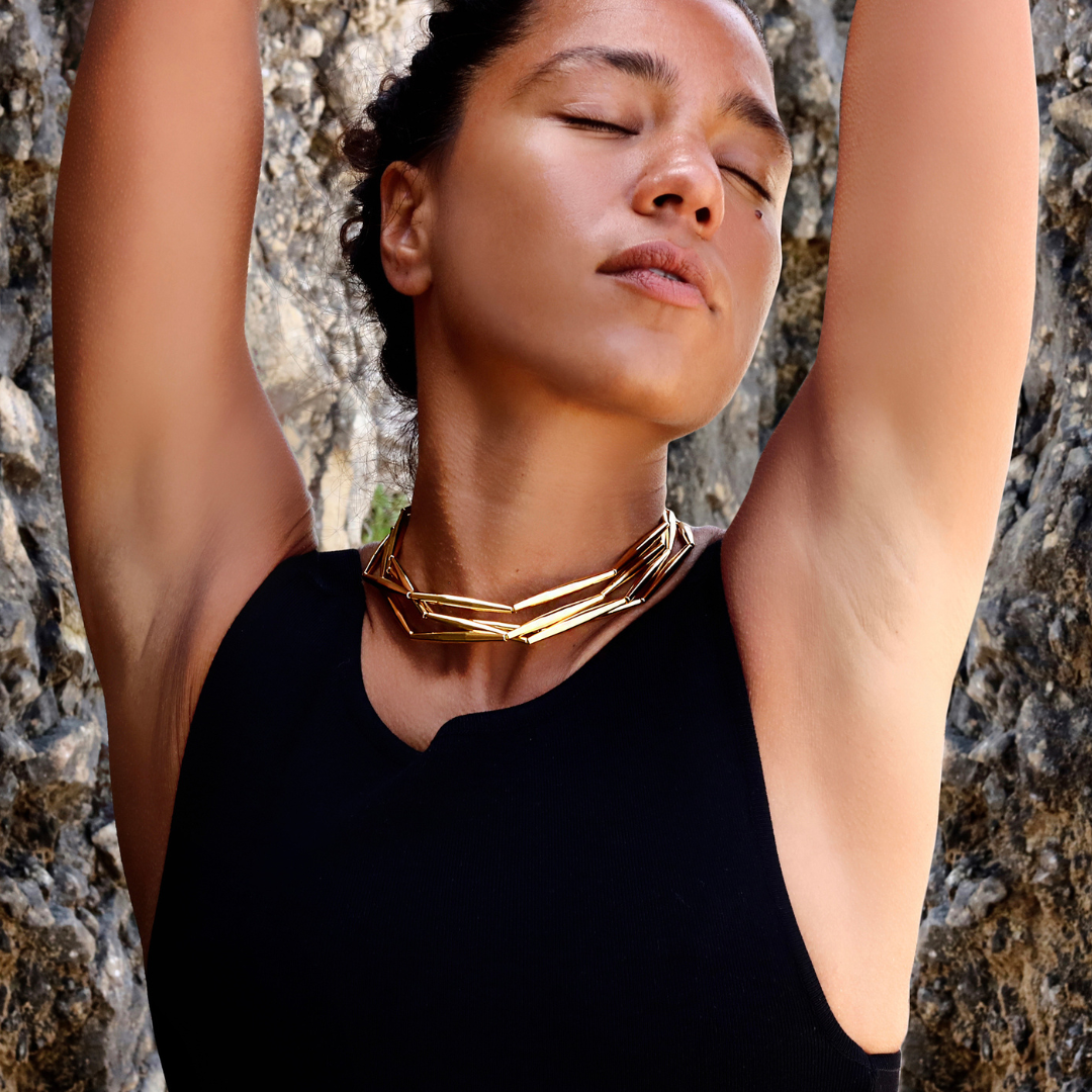 Lumia Helia Multi Chain Necklace