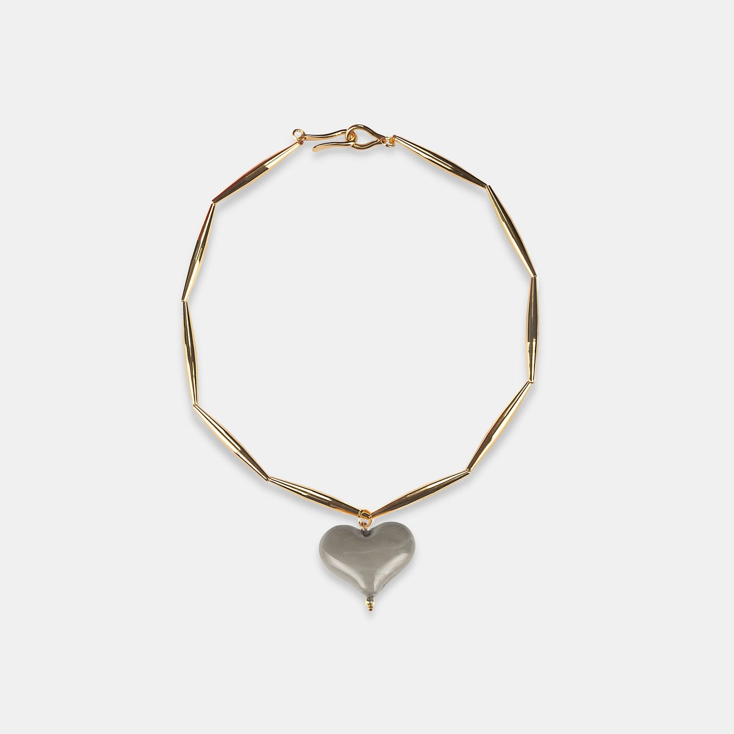 Cuore Necklace - Grey
