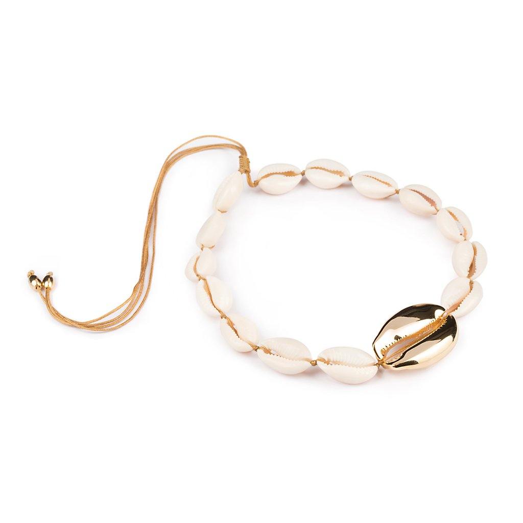 Concha Natural Puka Necklace