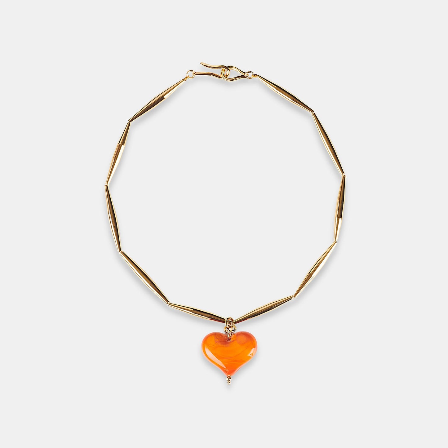 Cuore Necklace - Mandarin