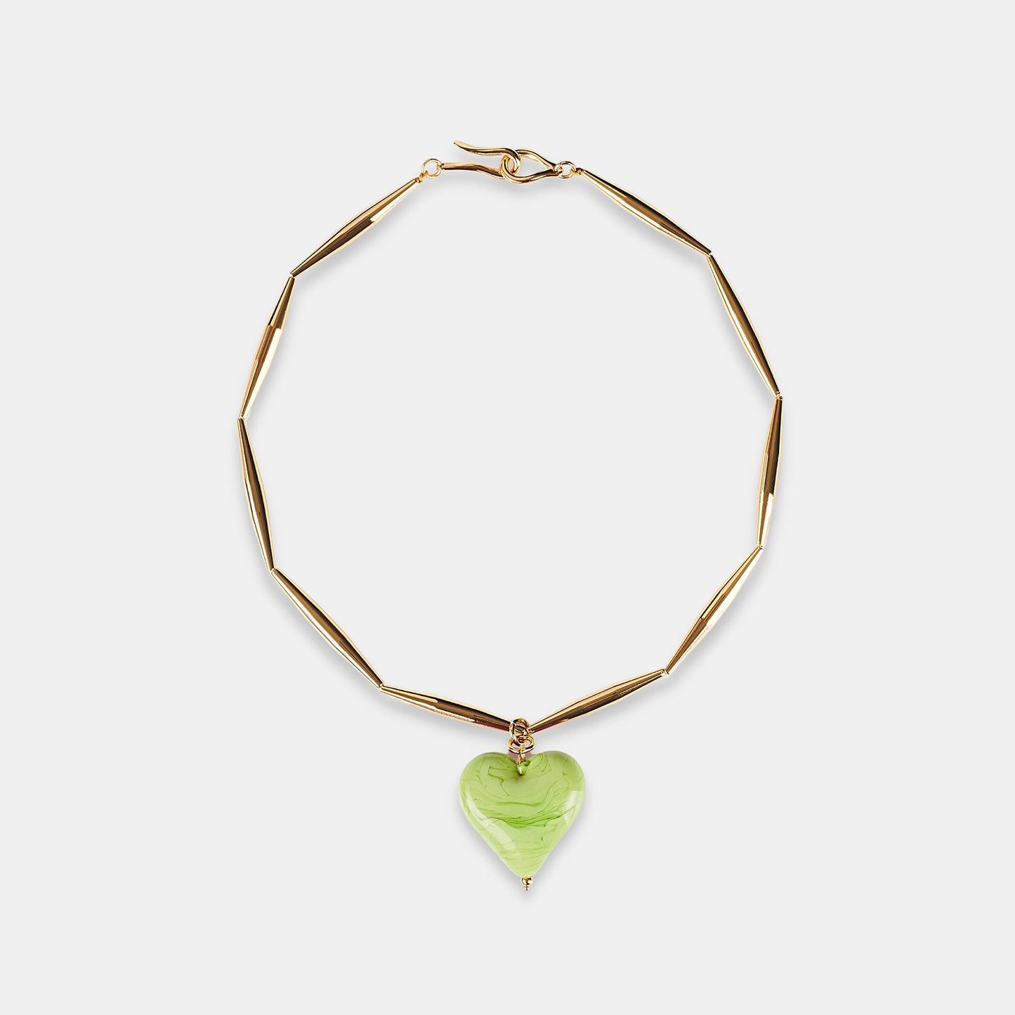 Cuore Necklace - Pistachio