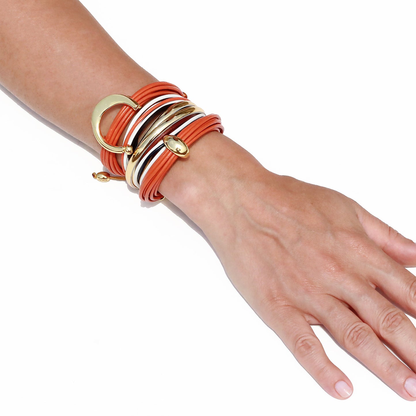 Terra Mali Bracelet In Orange
