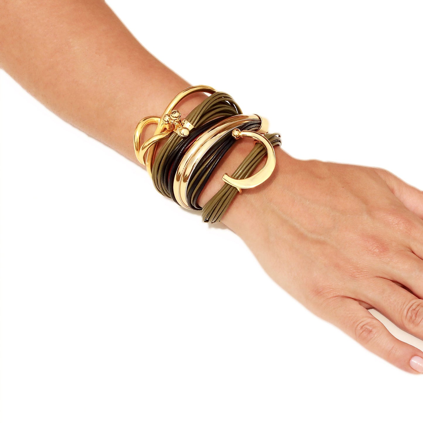 Terra Arun Bracelet In Khaki