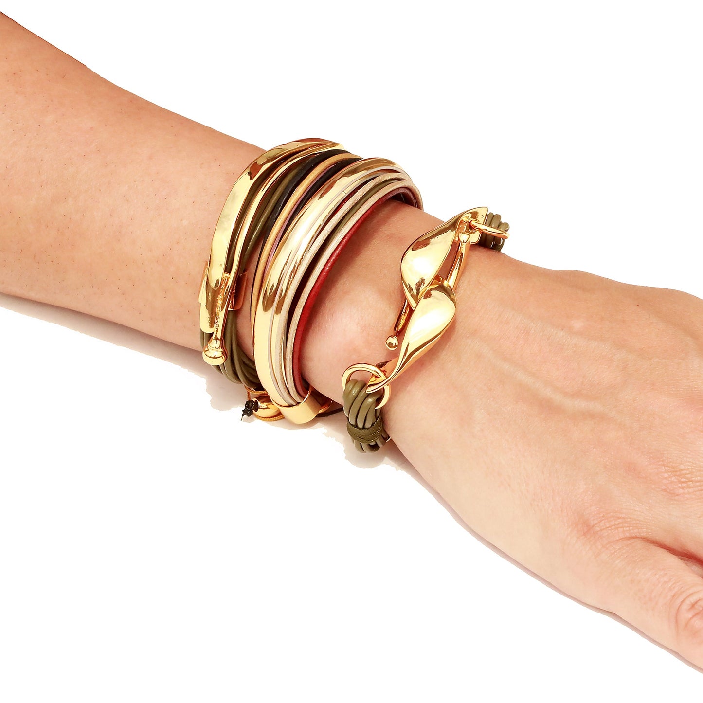 Terra Andes Bracelet In Khaki
