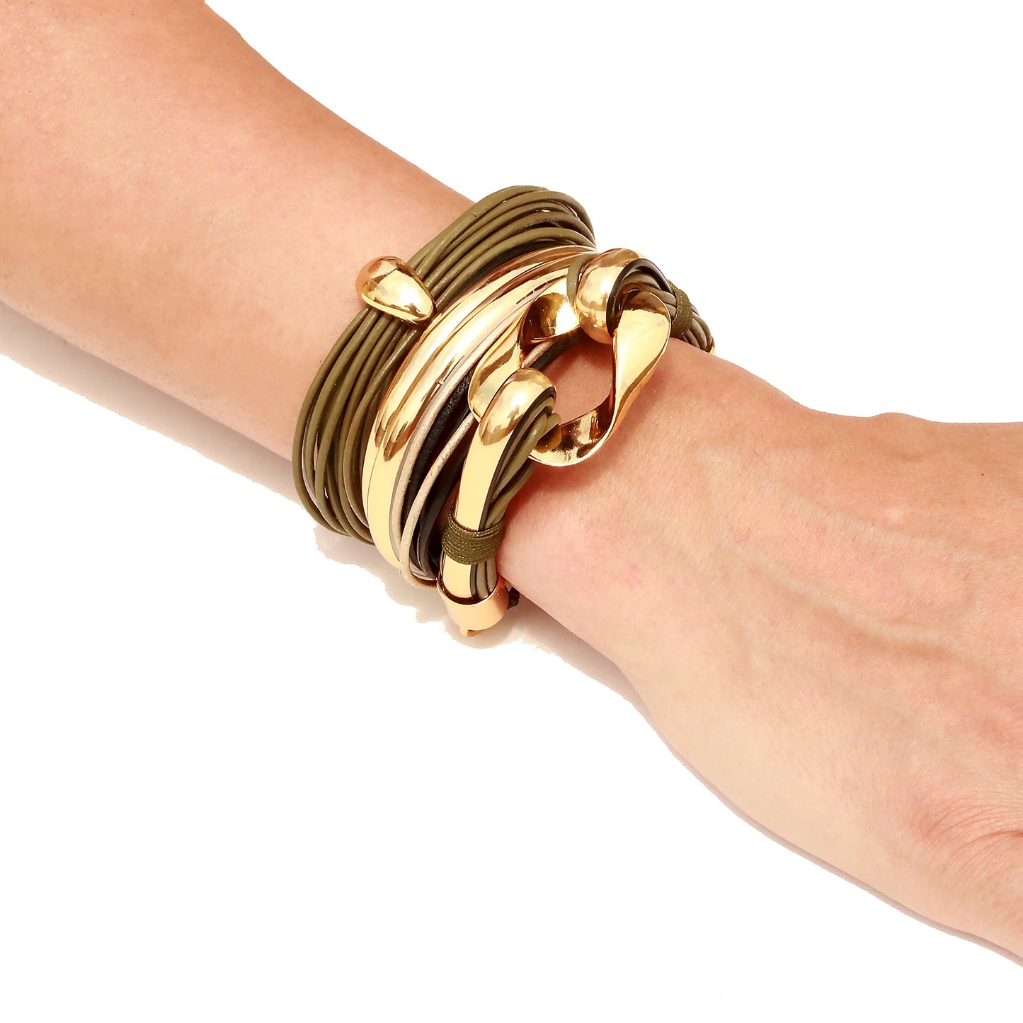 Terra Mali Bracelet In Khaki