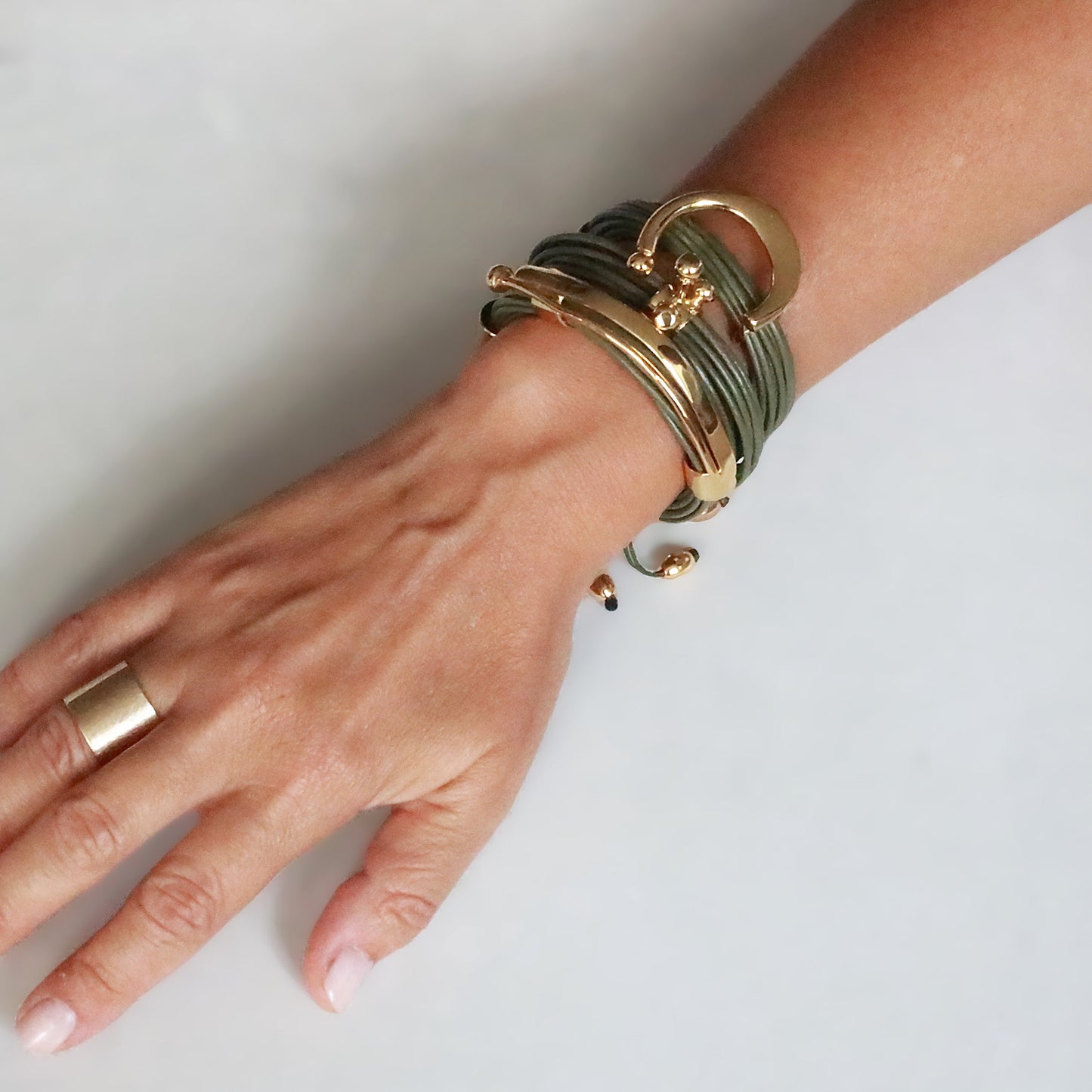 Terra Arun Bracelet In Khaki