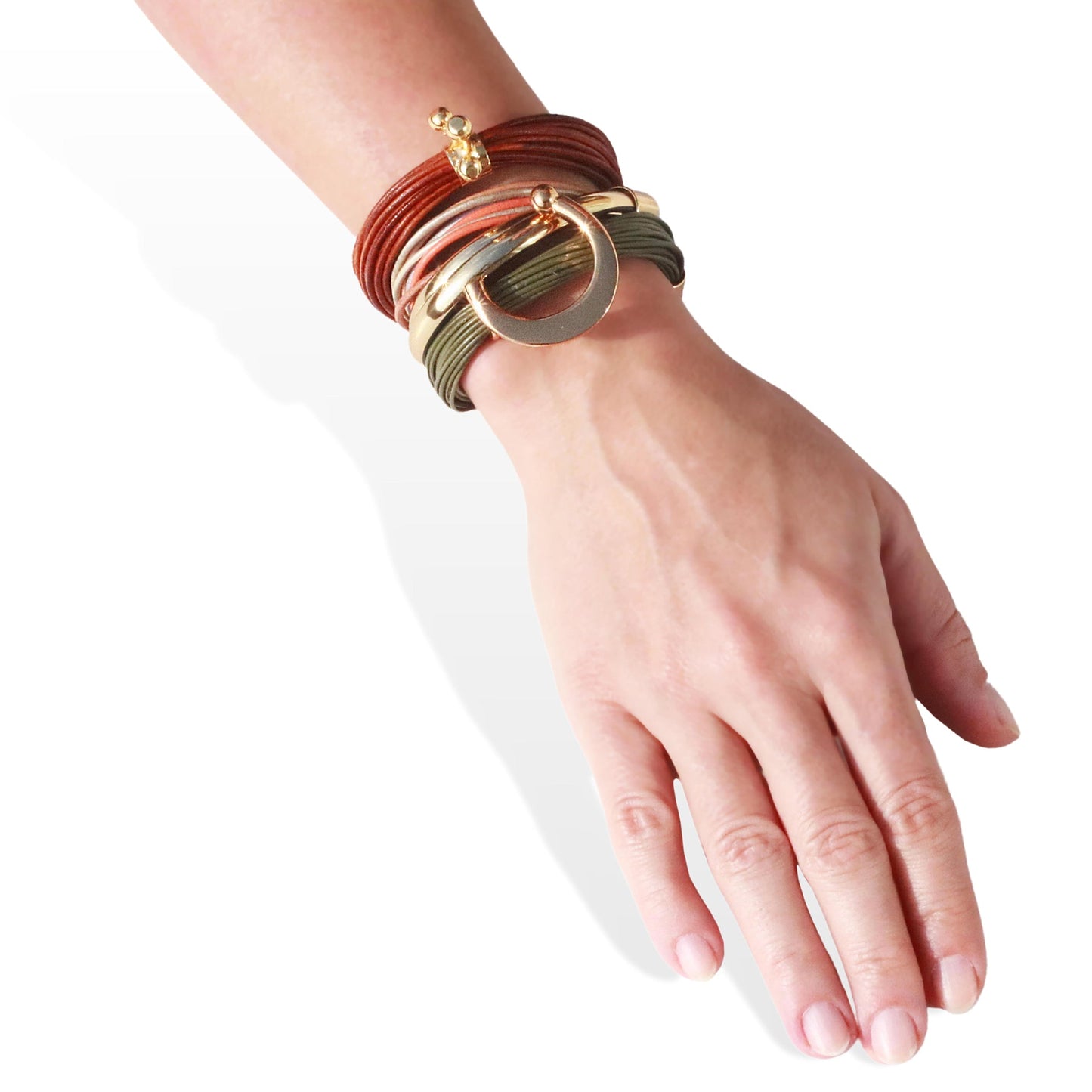 Terra Arun Bracelet In Khaki