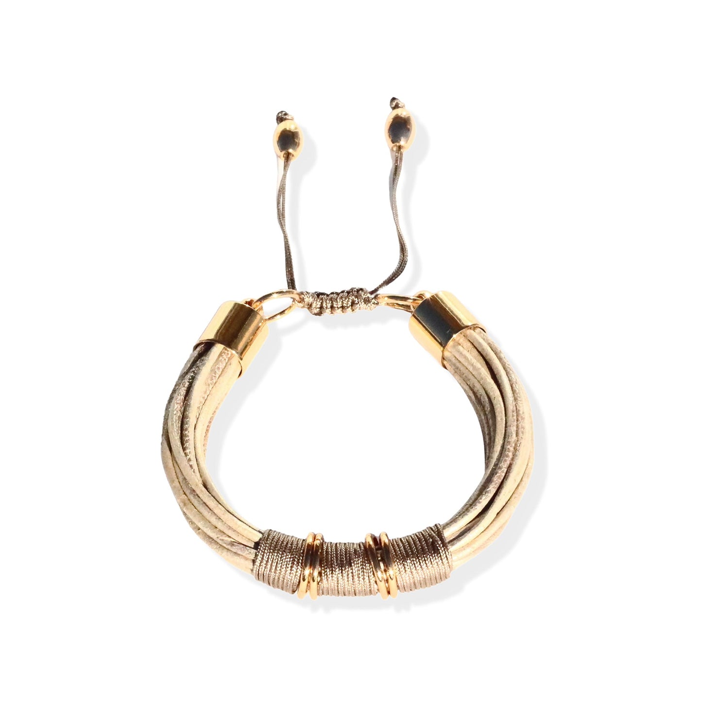 Terra Tonga Bracelet In Shimmery Beige