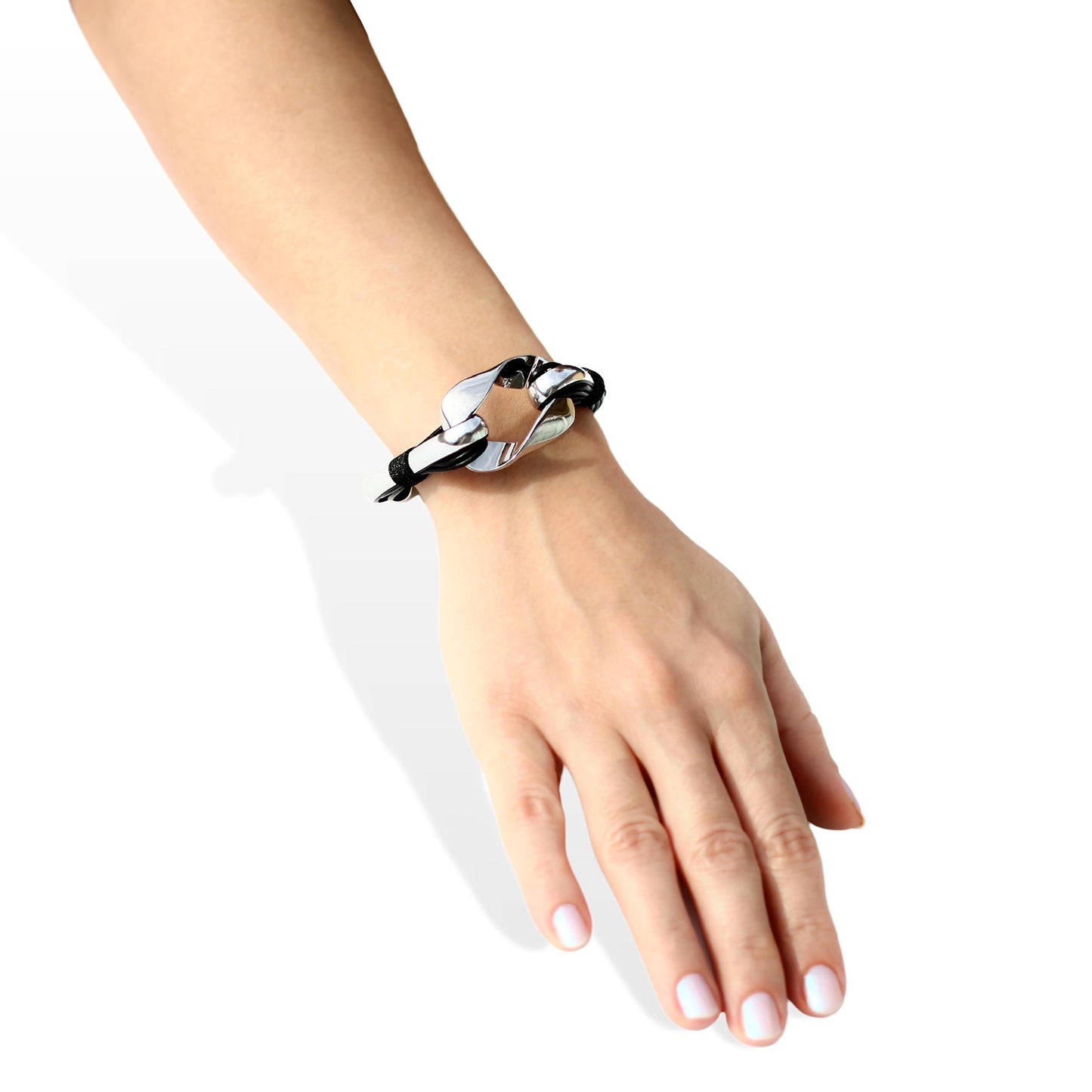 Terra Laya Bracelet In Black and Silver