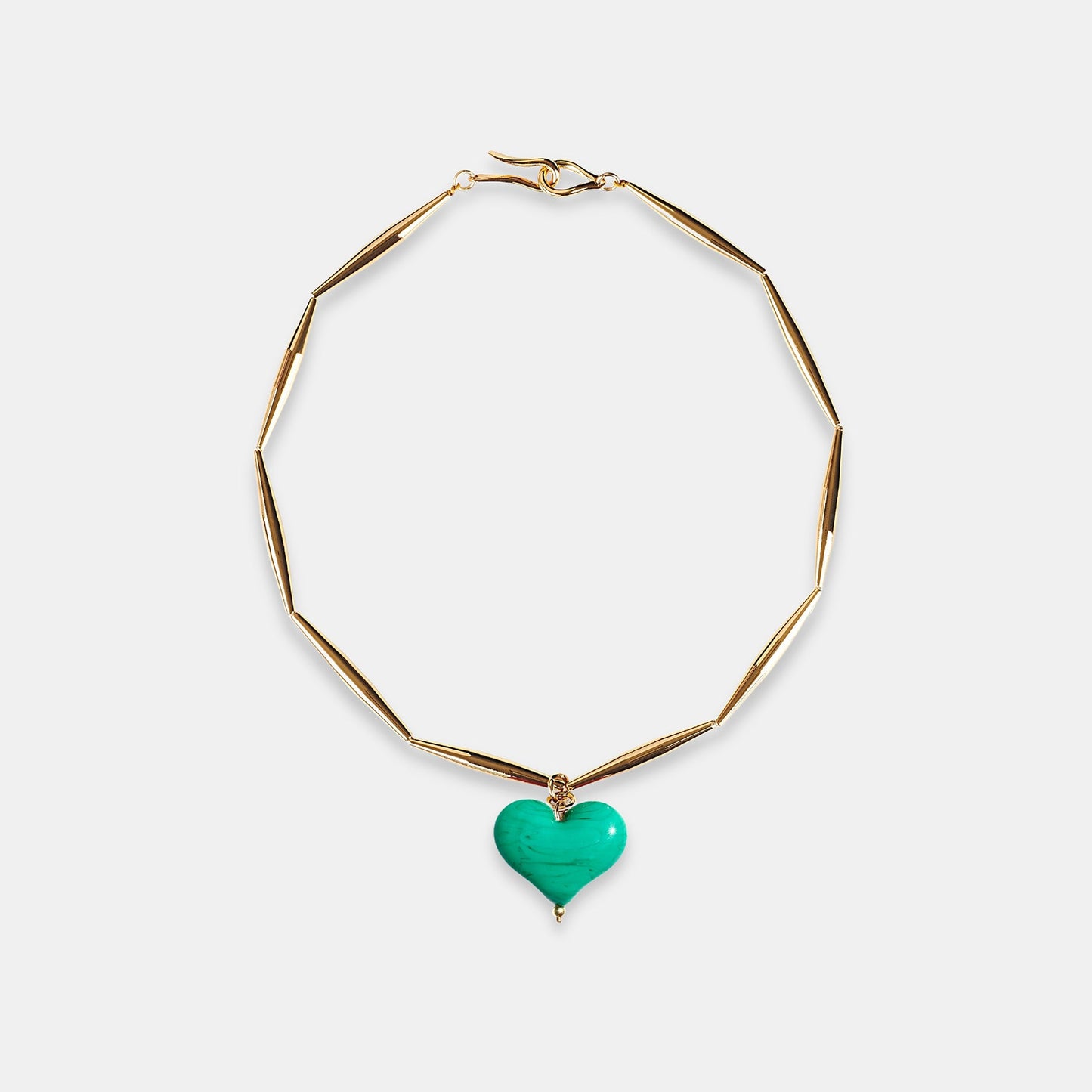 Cuore Necklace - Mint