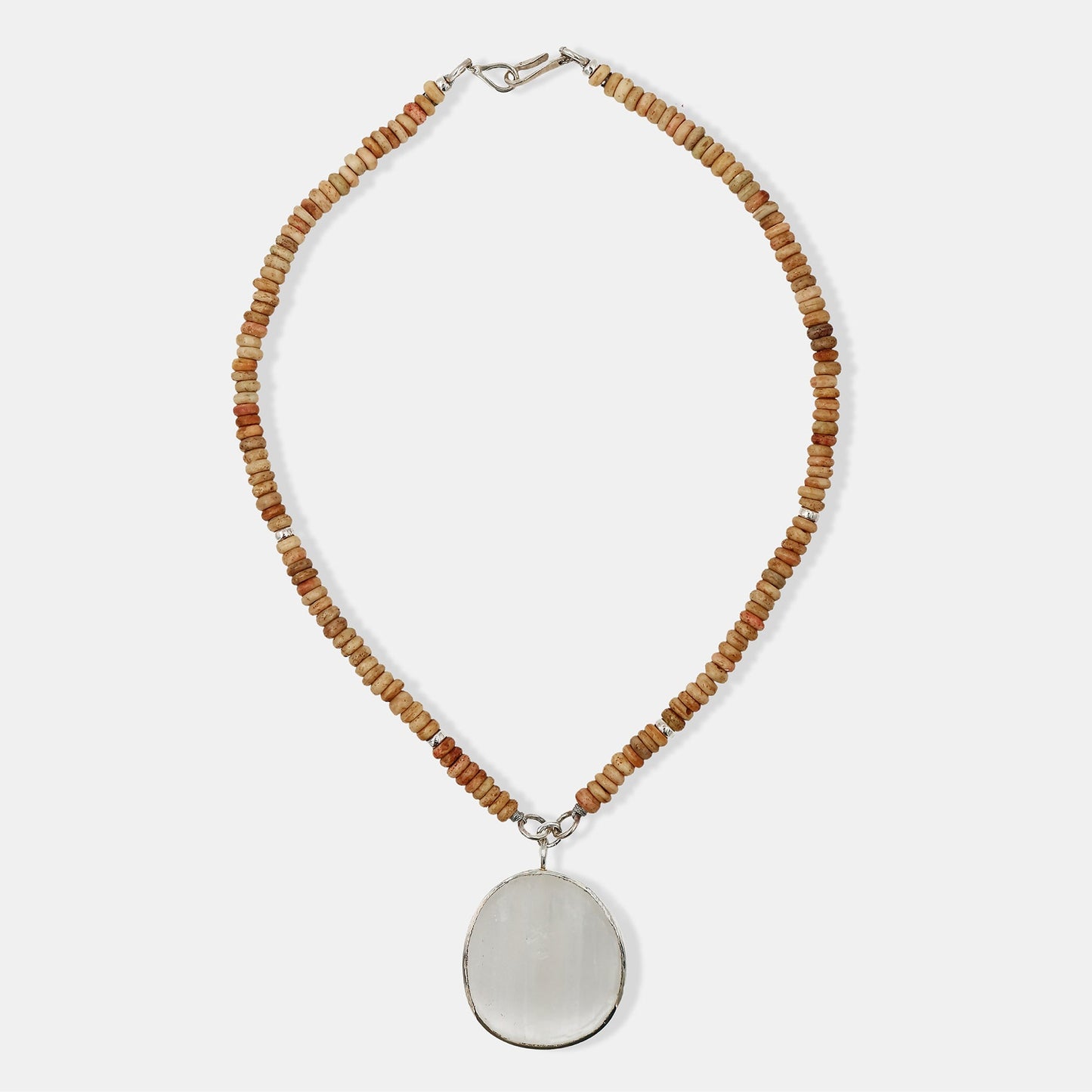 Magical Nature Necklace - Selenite Stone