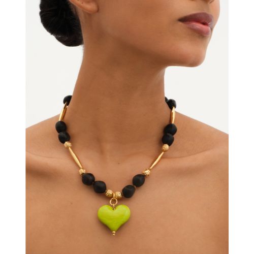 Cuore Resort Necklace II - Pistachio