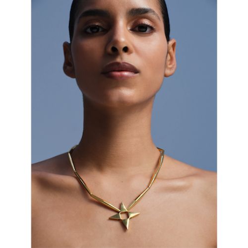 Lumia Talismans Necklace in Gold - Star