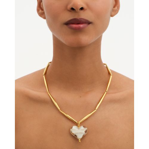 Cuore Necklace - Tiramisu