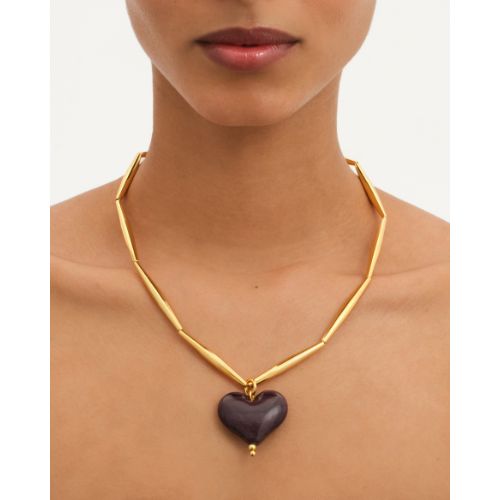 Cuore Necklace - Violet