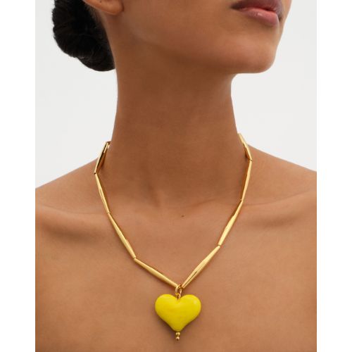Cuore Necklace - Lemon