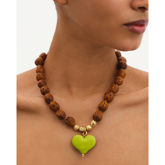 Cuore Resort Necklace III - Pistachio