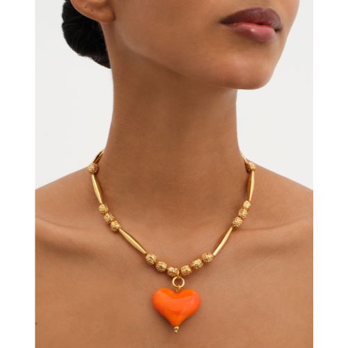 Cuore Necklace III - Mandarin