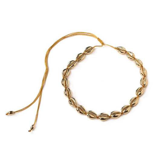 Concha Medium Puka Necklace