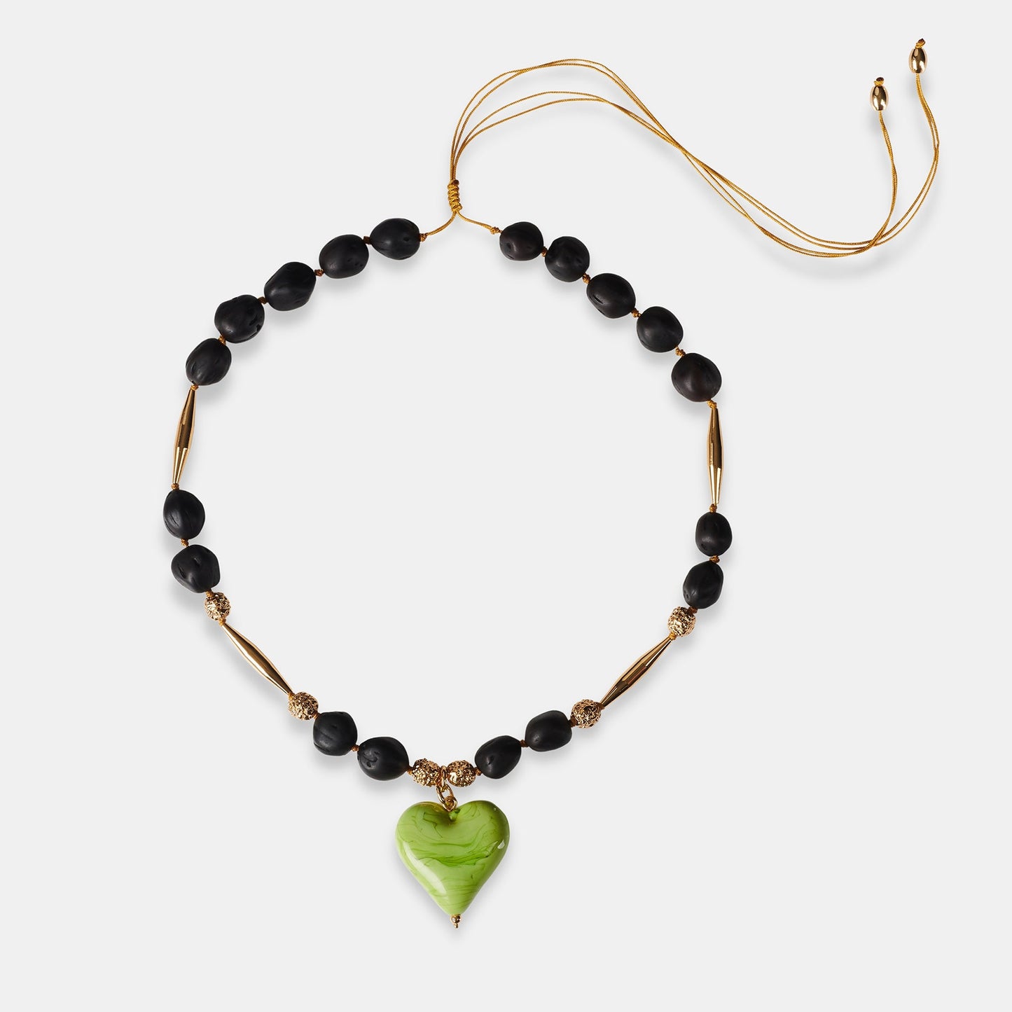 Cuore Resort Necklace II - Pistachio