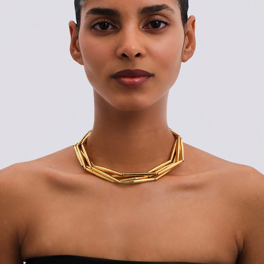 Lumia Helia Multi Chain Necklace