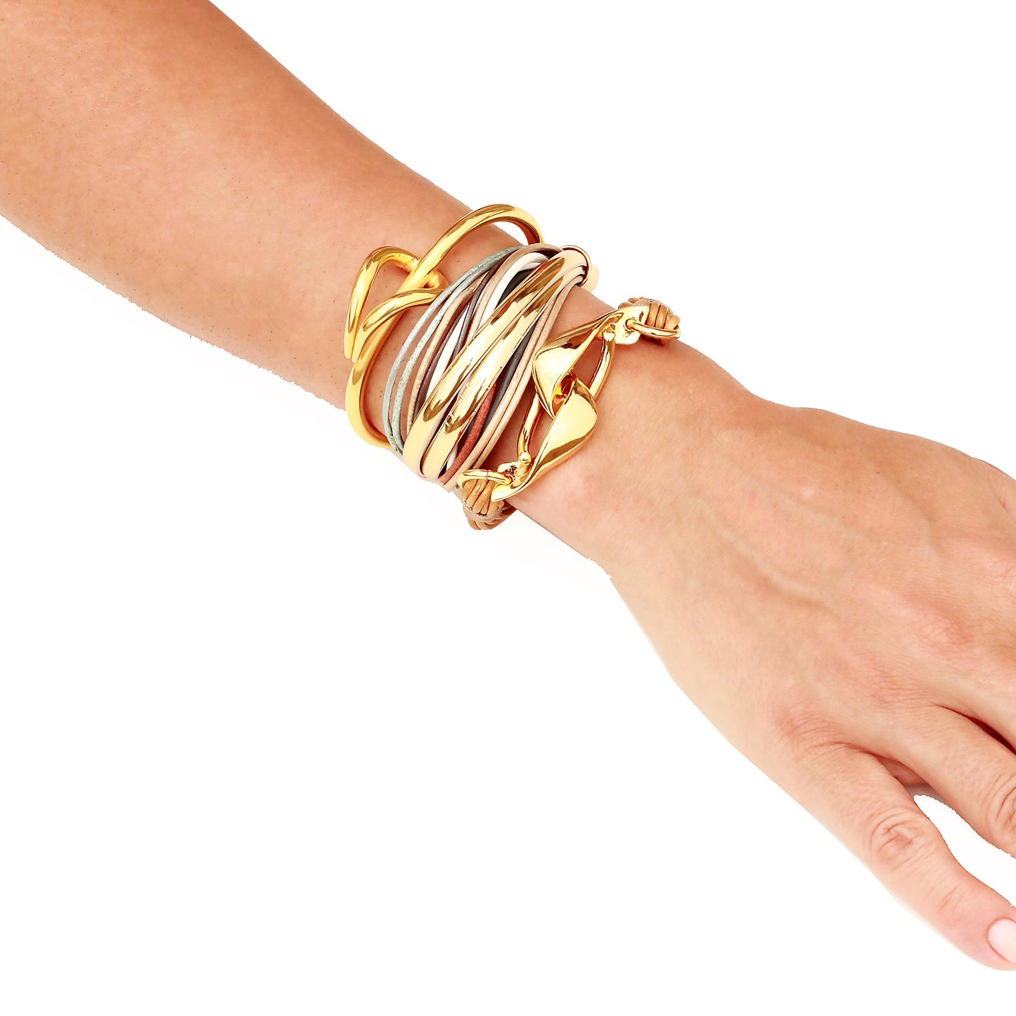 Terra Andes Bracelet In Gold