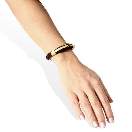 Terra Nile Bracelet In Burgundy