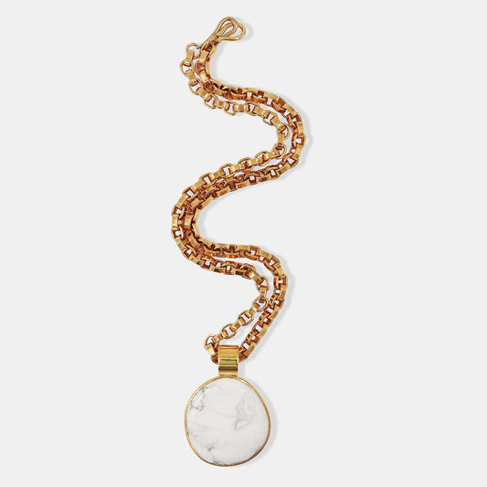 Magical Nature Necklace - Magnesite Stone