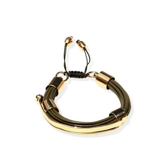 Terra Nile Bracelet In Khaki