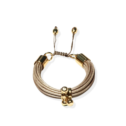 Terra Gobi Bracelet In Shimmery Beige